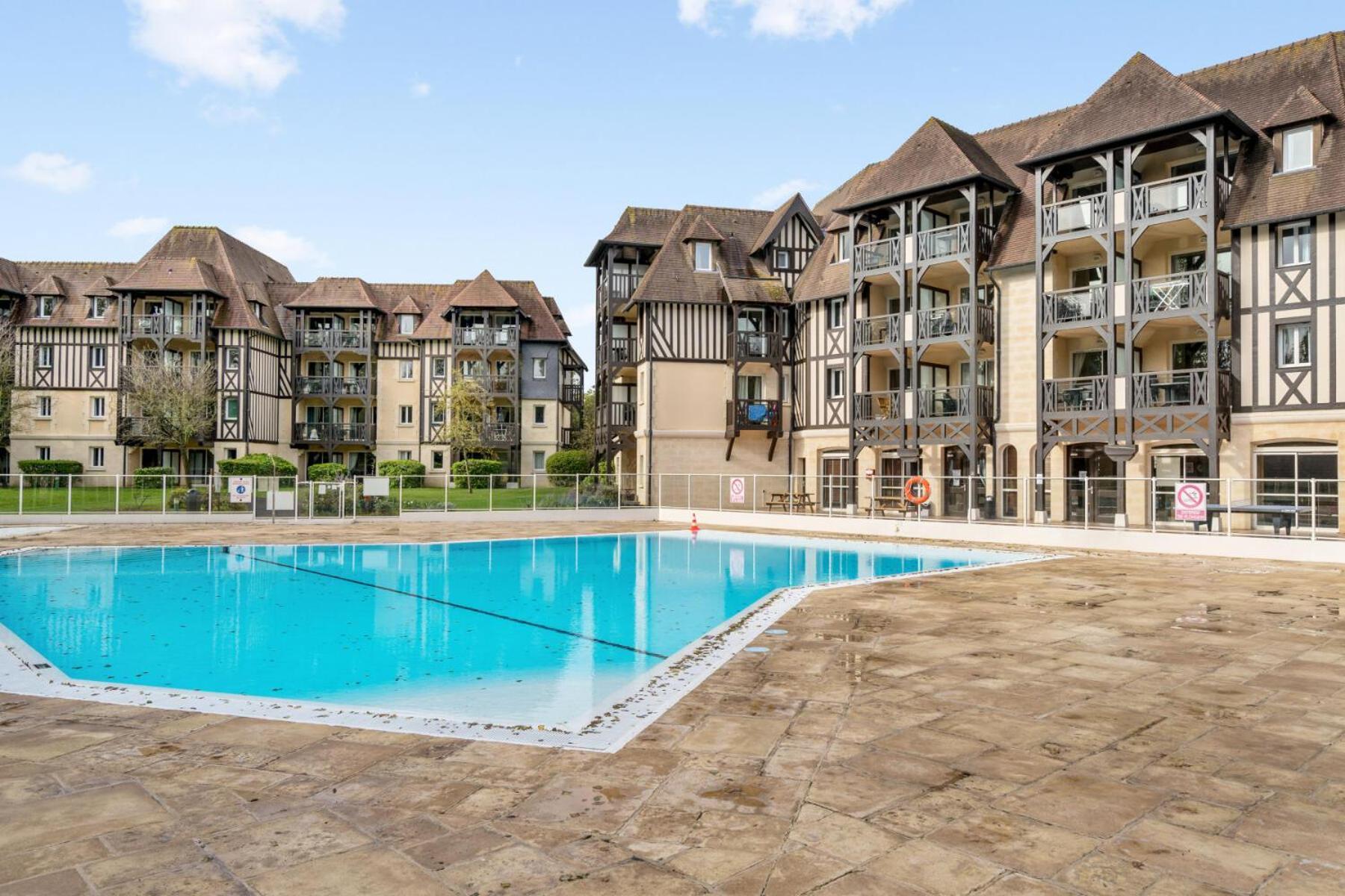 La Residence Du Golf - Maeva Home - Appartement 2 Pieces 4 Personnes - Confort Mae-5444 Deauville Eksteriør billede