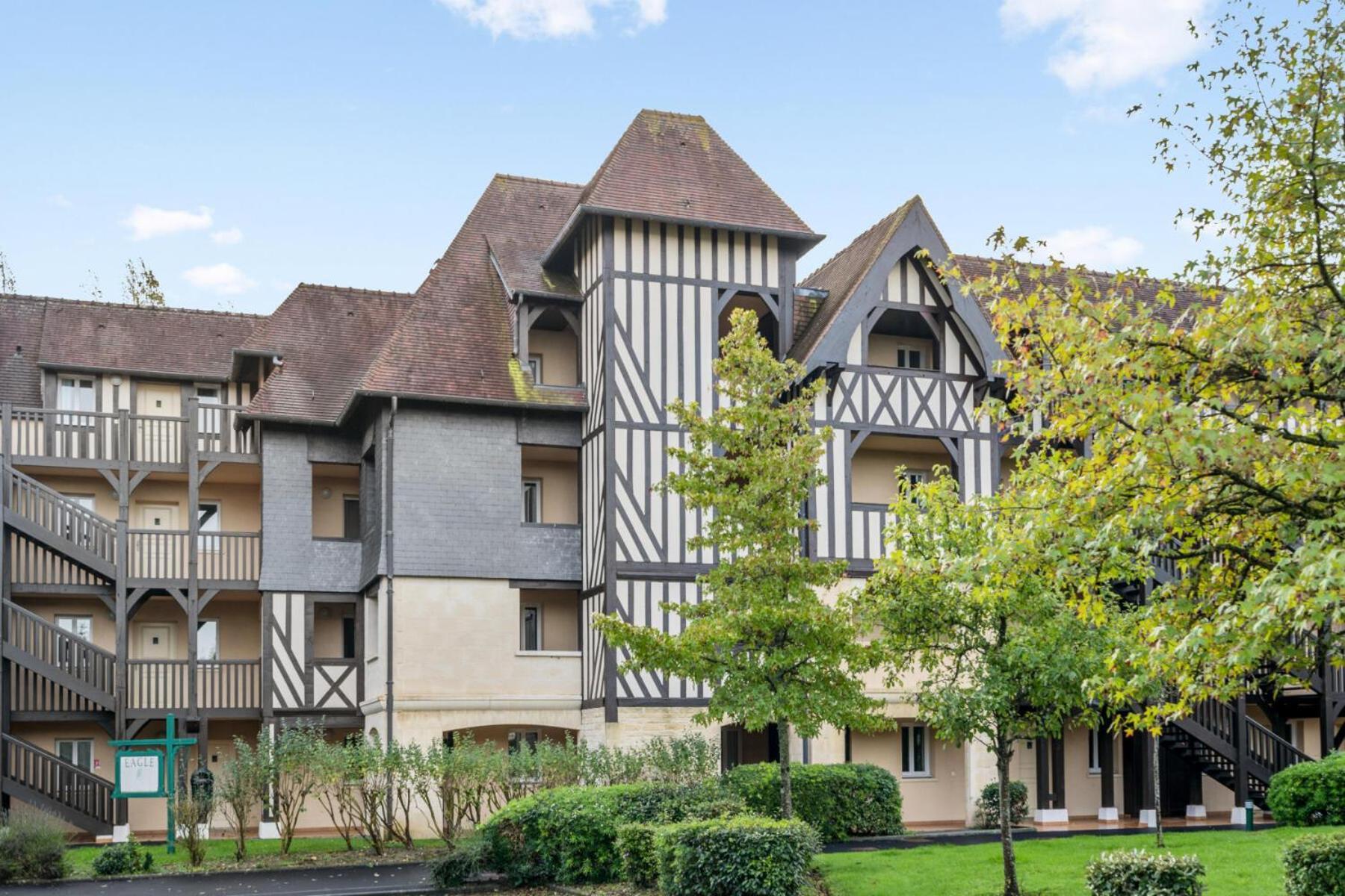 La Residence Du Golf - Maeva Home - Appartement 2 Pieces 4 Personnes - Confort Mae-5444 Deauville Eksteriør billede